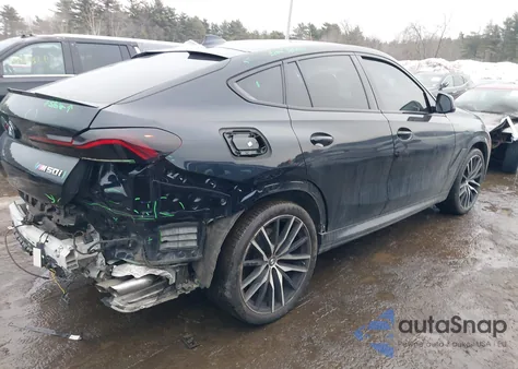 2020 BMW X6 M50I z USA, uszkodzony, nr VIN 5UXCY8C01L9B63080